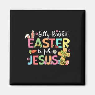 Albernes Kaninchenöster ist für Jesus Niedlicher S Magnet