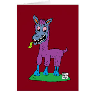 Albernes Lama-Monster