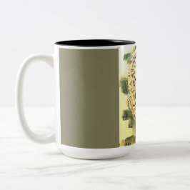 Albernes Lama Zweifarbige Tasse