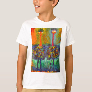 Albernes StraußenShirt T-Shirt