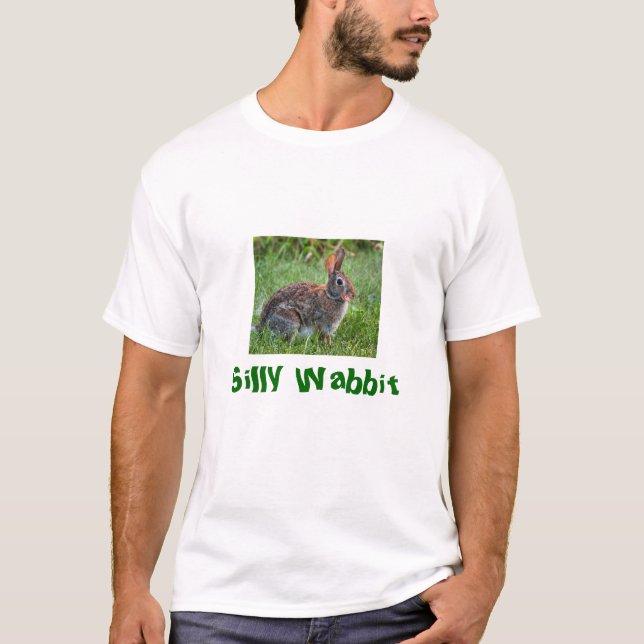 Albernes Wabbit T-Shirt (Vorderseite)