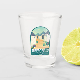 Alberobello Italien Reisen Kunst, Dichtung und Mus Schnapsglas