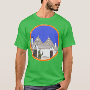 Alberobello Trulli Bari Trullo Italien 1 T-Shirt