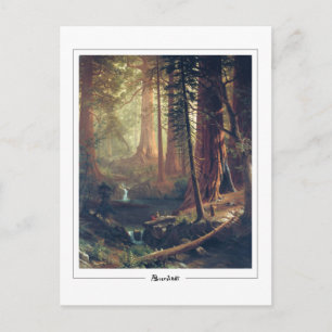 Albert Bierstadt #113 - Carte postale d'art fin