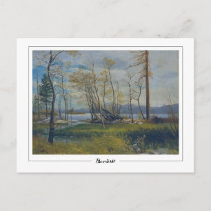 Albert Bierstadt #15 - Fine Art Postcard Postkarte