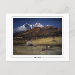 Albert Bierstadt #287 - Fine Art Postcard Postkarte