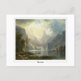 Albert Bierstadt #298 - Fine Art Postcard Postkarte