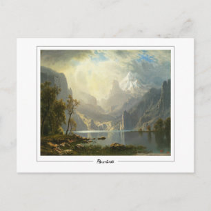 Albert Bierstadt #298 - Fine Art Postcard Postkarte