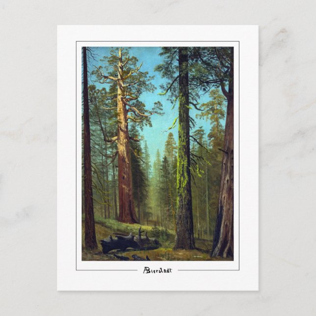 Albert Bierstadt #31 - Fine Art Postcard Postkarte (Vorderseite)