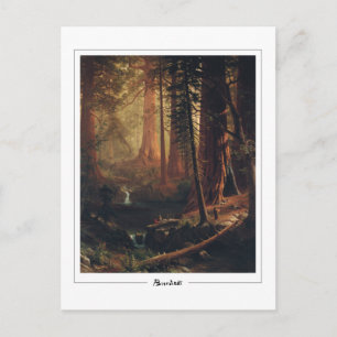 Albert Bierstadt #4 - Fine Art Postcard Postkarte