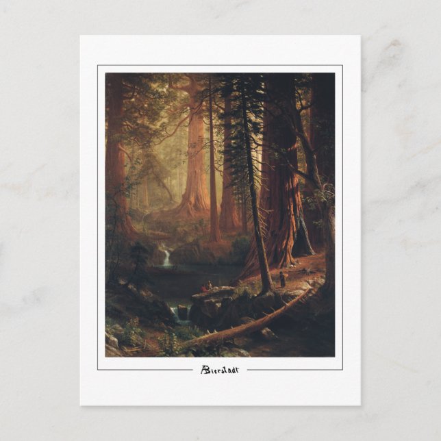 Albert Bierstadt #4 - Fine Art Postcard Postkarte (Vorderseite)