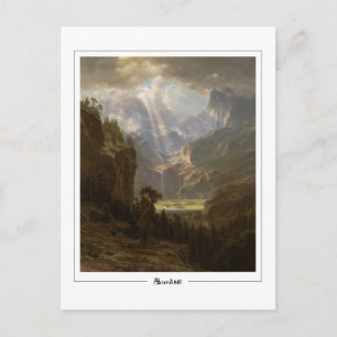 Albert Bierstadt #52 - Kunstpostkarte Postkarte