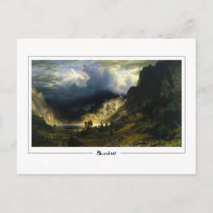 Albert Bierstadt #60 - Carte postale d'art fin