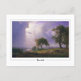 Albert Bierstadt #99 - Fine Art Postcard Postkarte