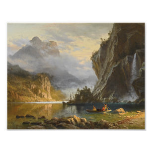 Albert Bierstadt - Amerikanische Ureinwohner Spear Fotodruck
