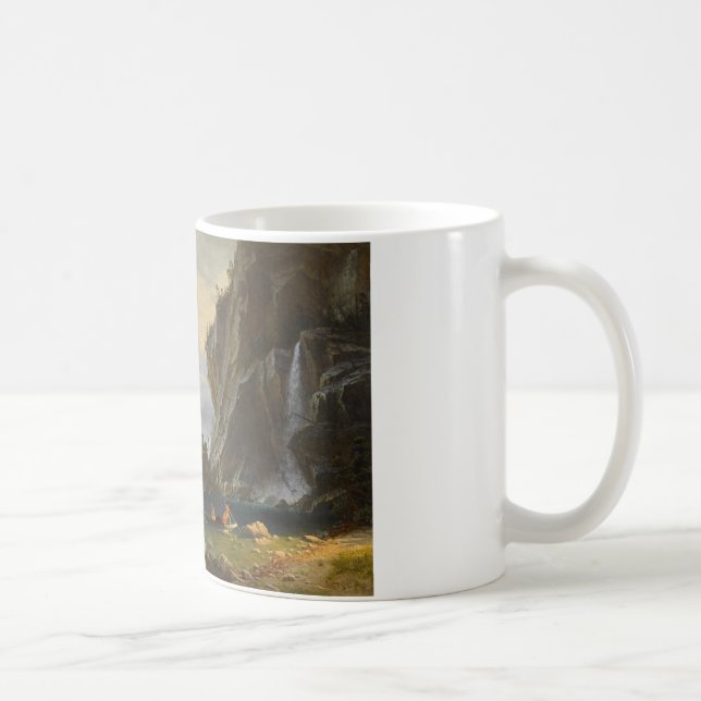 Albert Bierstadt - Amerikanische Ureinwohner Spear Kaffeetasse (Rechts)