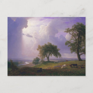 Albert Bierstadt California Spring Rinder Postkarte