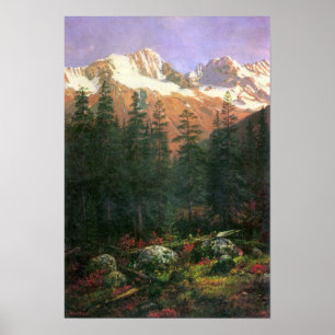 Albert Bierstadt-Canadian Rockies Poster