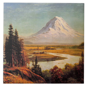 Albert-Bierstadt-Gemälde, Mount Rainier, Fliese
