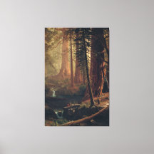 Albert Bierstadt Giant Redwood Trees of Californi