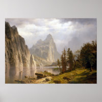 Albert Bierstadt Merced River, Yosemite Valley