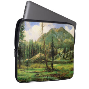 Albert Bierstadt - Sierra Nevada Mountains, Laptopschutzhülle