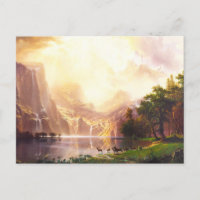 Albert Bierstadt Unter der Sierra Nevada