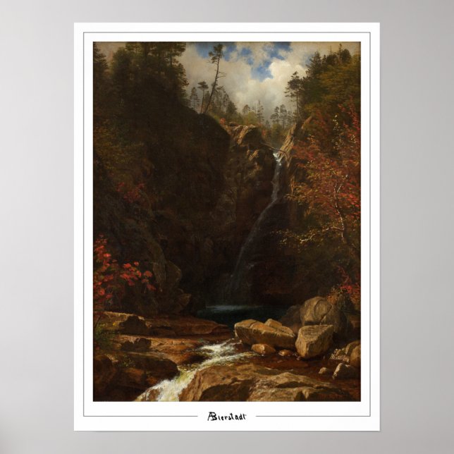 Albert Bierstadt Zedign Art Poster #3 (Vorne)