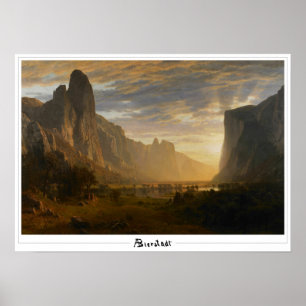 Albert Bierstadt Zedign Kunstposter #121 Poster