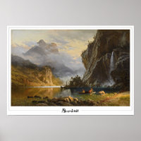 Albert Bierstadt Zedign Poster d'art #108