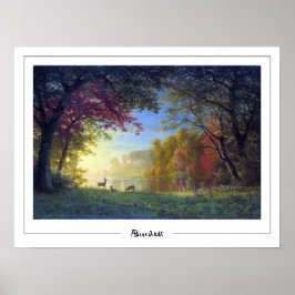 Albert Bierstadt Zedign Poster d'art #11