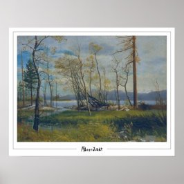 Albert Bierstadt Zedign Poster d'art #15
