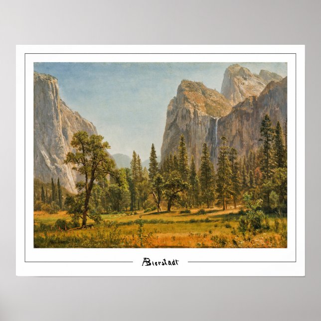 Albert Bierstadt Zedign Poster d'art #261 (Devant)