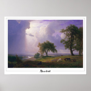 Albert Bierstadt Zedign Poster d'art #99