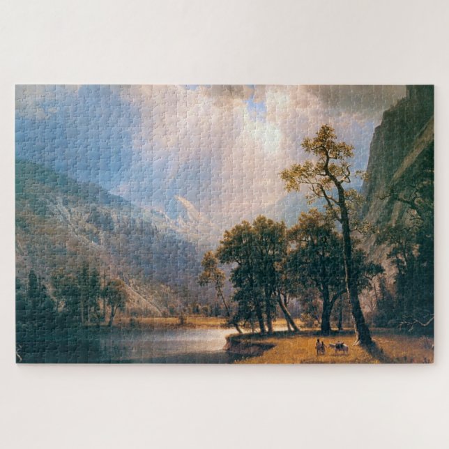 Albert Bierstadt's Half Dome Yosemite Valley, 1870 (Horizontal)