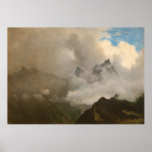 Albert Bierstadts Malerei, Mountain Mist, 1868 Poster