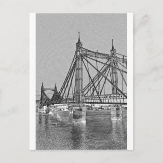 Albert Bridge London Postkarte