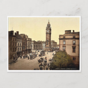 Albert-Denkmal. Belfast. Co. Antrim, Irland selten Postkarte