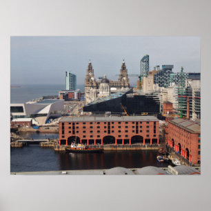 Albert Dock - Liverpool Poster