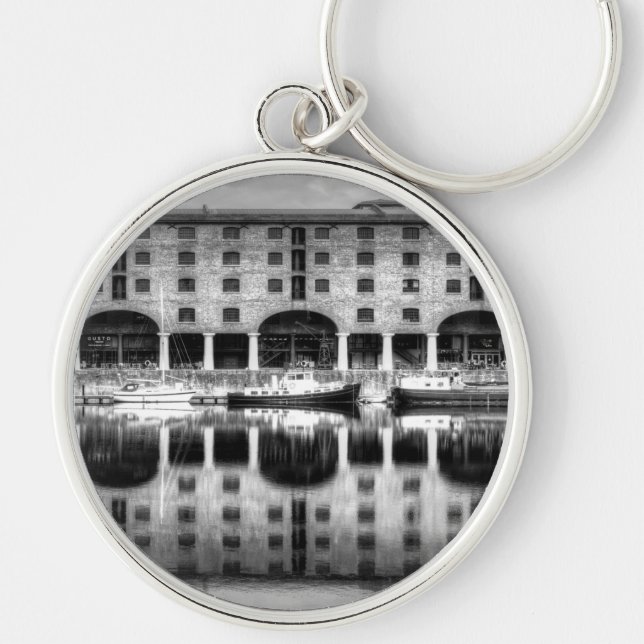 Albert Dock Liverpool Schlüsselanhänger (Vorne)