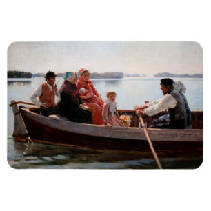 Albert Edelfelt - Auf die Feier gehen Magnet