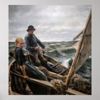 Albert Edelfelt - Auf See