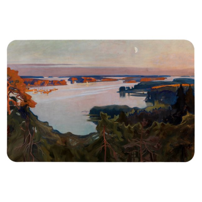 Albert Edelfelt - Blick über Haikko Magnet (Horizontal)