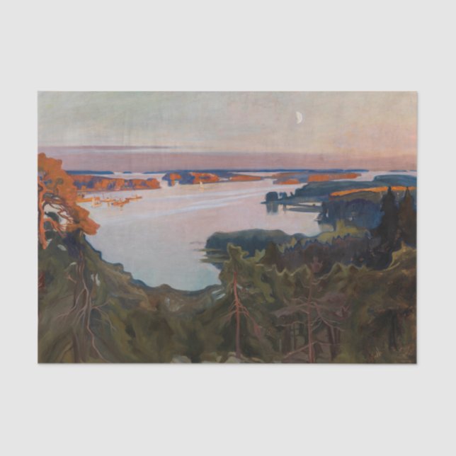 Albert Edelfelt - Blick über Haikko Seidenpapier (Vorderseite)