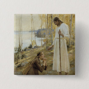 Albert Edelfelt - Christus und Maria Magdalena Button