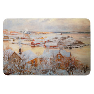 Albert Edelfelt - Dezember Day Magnet