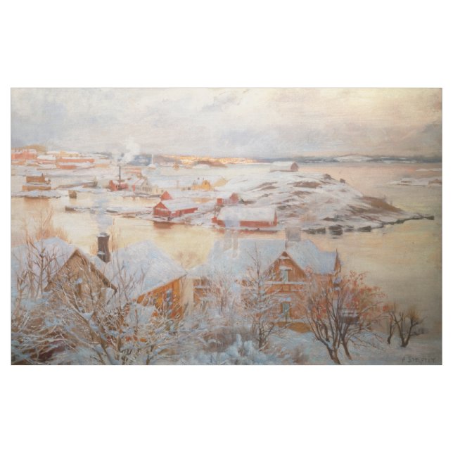 Albert Edelfelt - Dezember Day Stoff (Yard (91,4 cm))