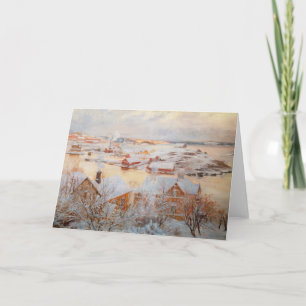 Albert Edelfelt - Dezembertag Karte