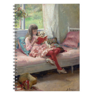 Albert Edelfelt - Gute Freunde Notizblock