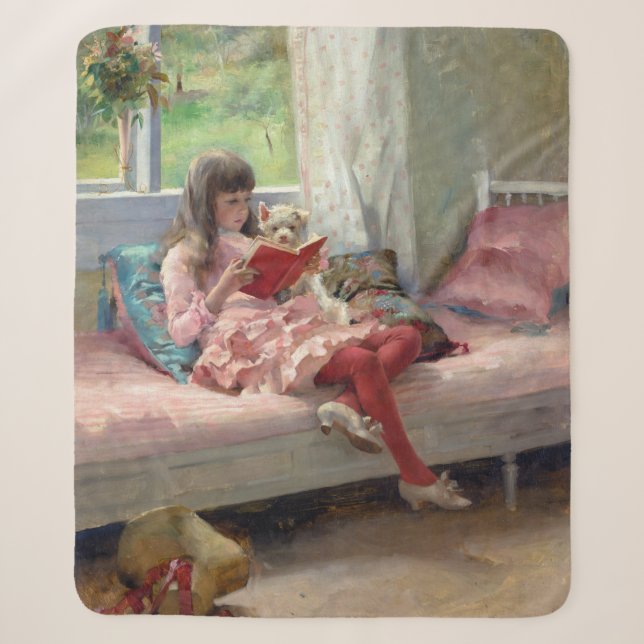 Albert Edelfelt - Gute Freunde Sherpadecke (Vorderseite)